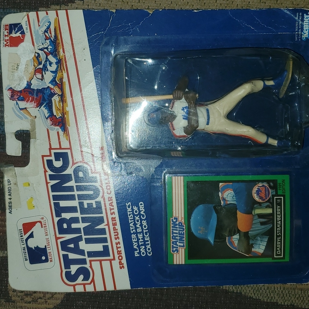 Starting Lineup vintage Darryl Strawberry #18 collectible